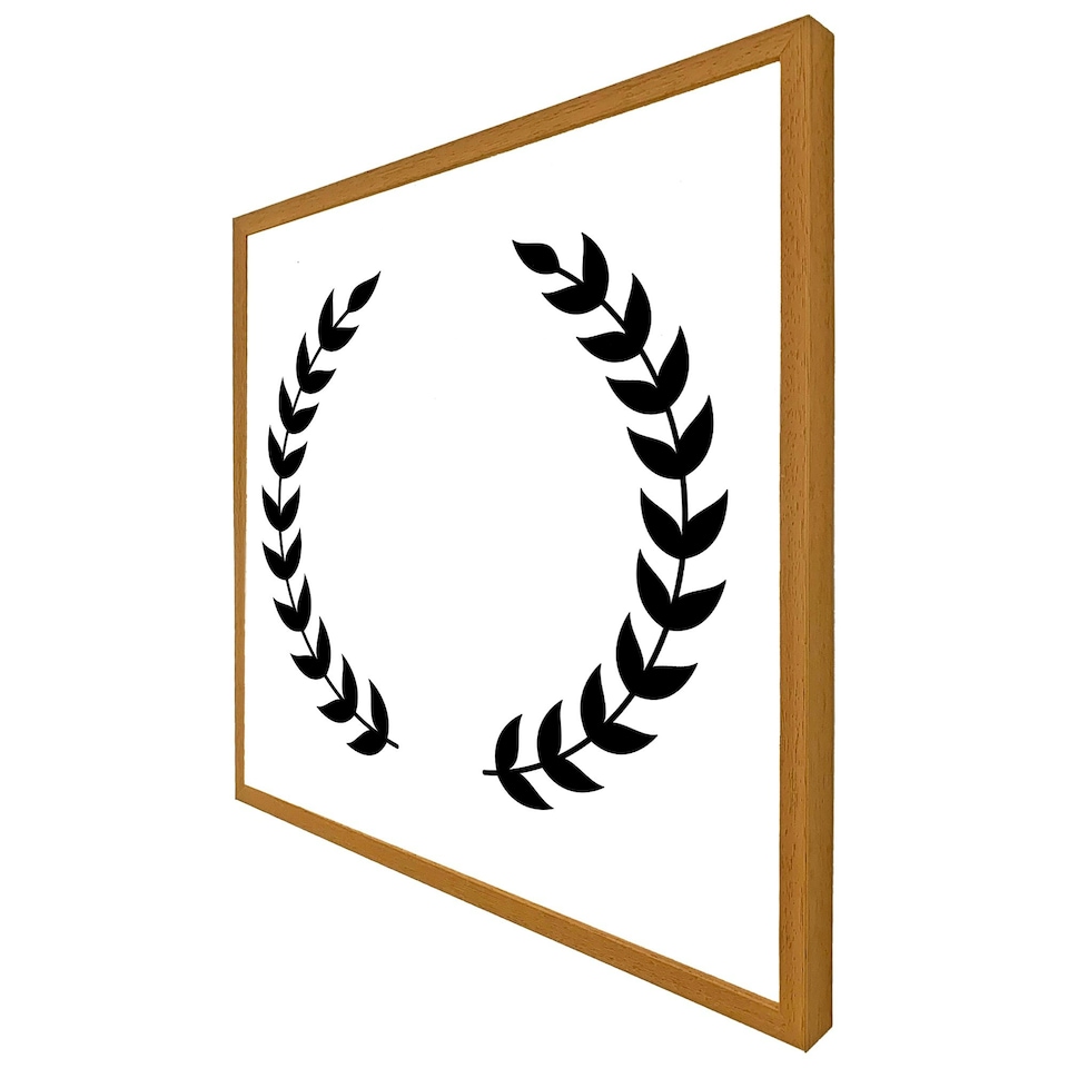 image 1 of Olive branches (Picture Frame) Brown | Oak | L