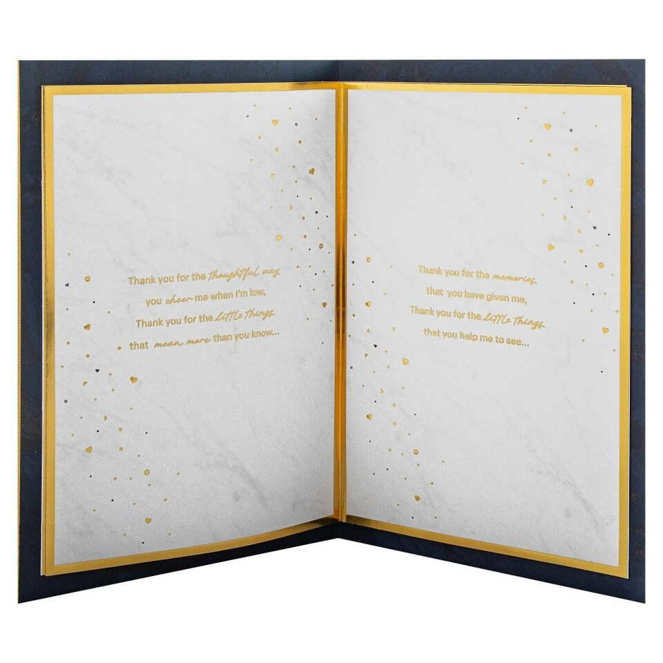 image 1 of Dark Patterned Design with Heart for One I Love Birthday Card