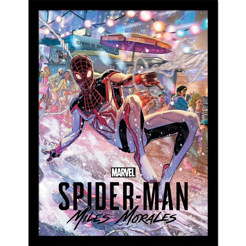 image 1 of Spider-Man (Reflection) Framed 30x40cm Print