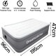 image 2 of Dreamcatcher Single Air Bed Premium Blow up Mattress with Built in Pump 196x97x47 and Storage Bag Included