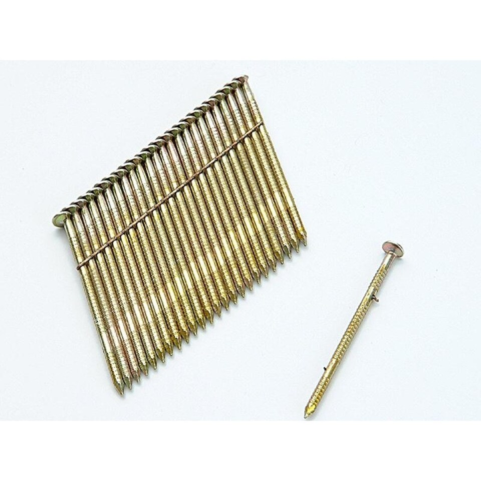 Bostitch Clipped Head 28 Stick Nails Ww Series - Multi Colour - 2.8 x 50mm 28 Ring Shank Galvanised (2000)
