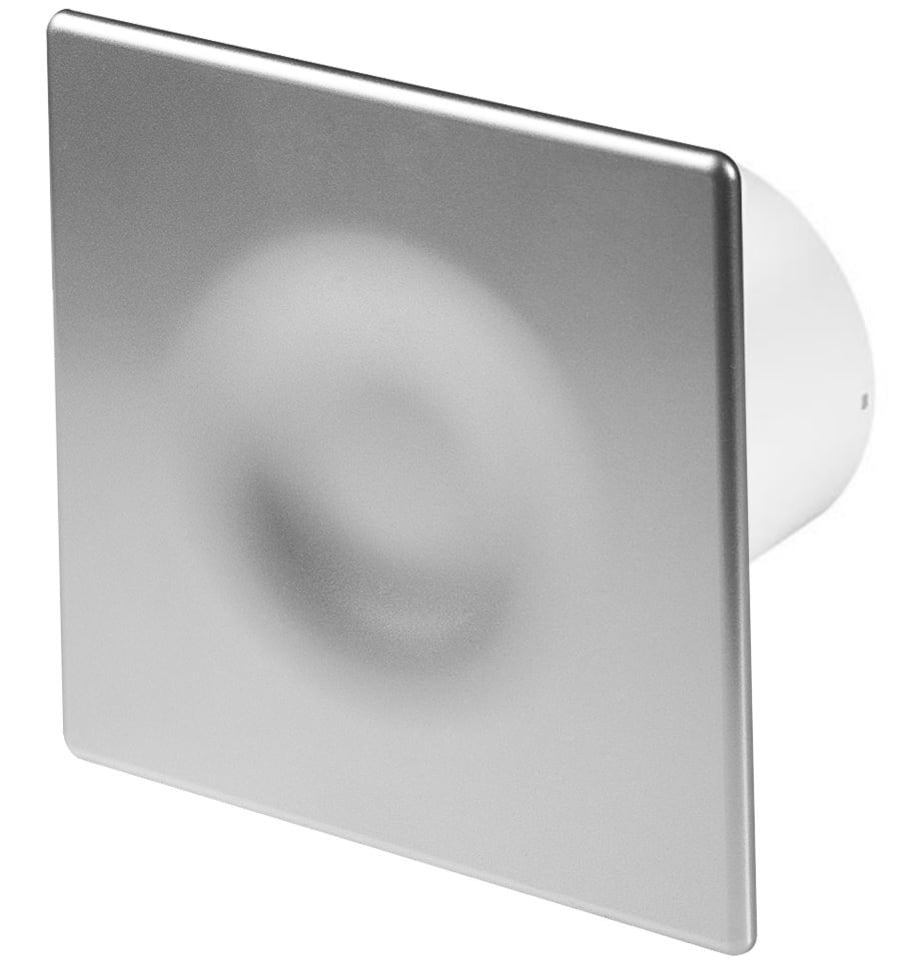 image 1 of 125mm Humidity Sensor ORION Extractor Fan Satin ABS Front Panel Wall Ceiling Ventilation