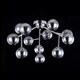 image 3 of Dallas Semi Flush Ceiling Lamp Chrome, 12 Light, G9