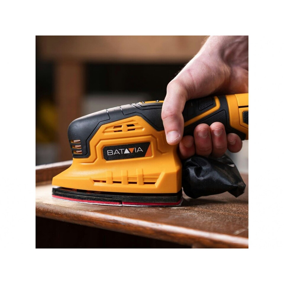 image 1 of Batavia Fixxpack Detail Sander 12v Bare Unit - Multi Colour - One Size
