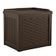 image 1 of Suncast Georgia 83L Storage Box - Java Brown | Brown