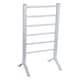image 4 of Oypla Portable Aluminium Electric Towel Rail Warmer with 6 Heated Bars