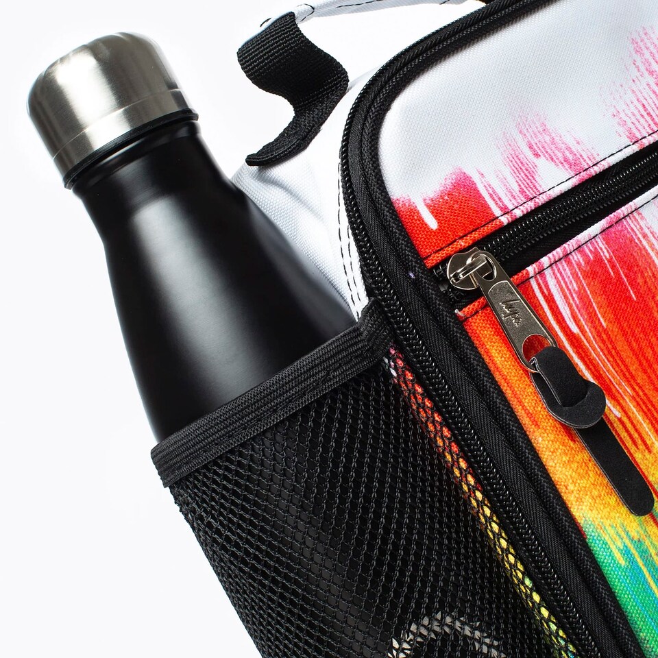 image 1 of Kids Lunch Bag Multi Colour Drips | Thermal Insulated School Lunch Box 4.5L | Multi | Multi | One Size | 1