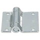 image 3 of Pressed Steel Hinge Heavy Duty 65x73mm Industrial Door Hatch Locker 4PK Silver