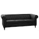 image 1 of Richland 3 Seat Sofa - Black