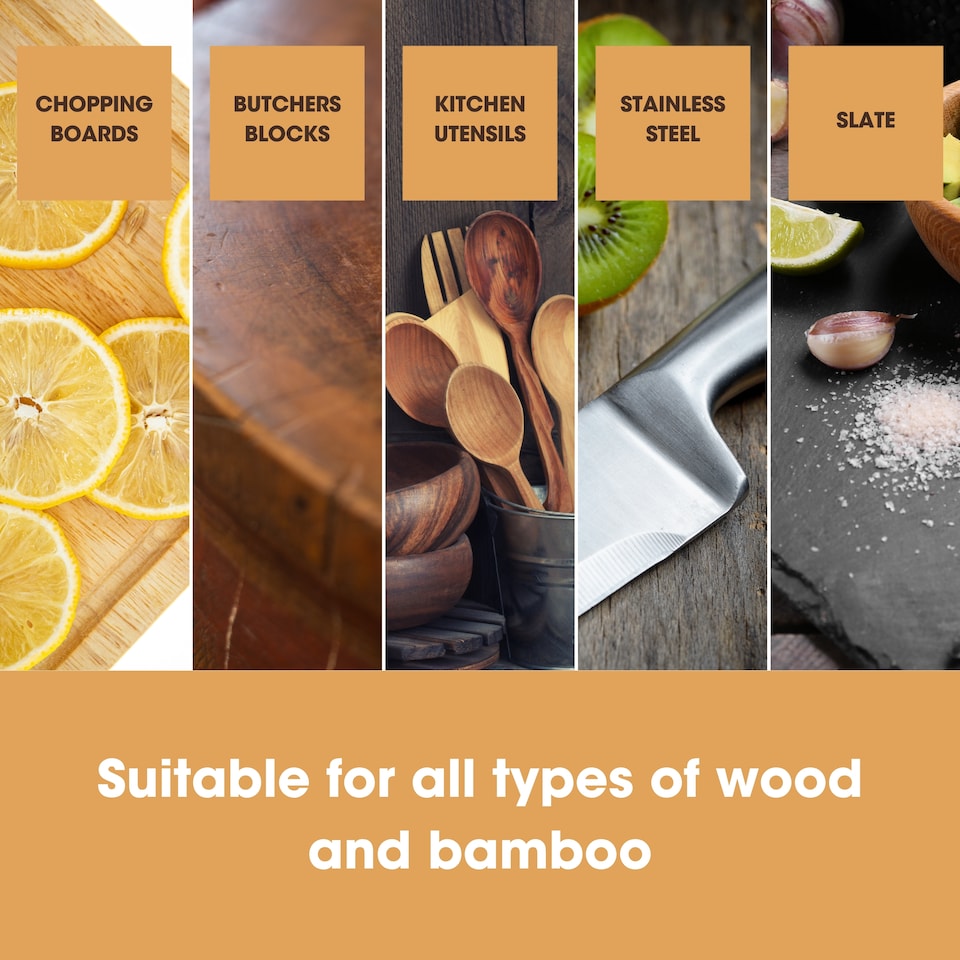 image 1 of Cutting Board Oil (250ml) for Chopping Boards and Butchers Blocks