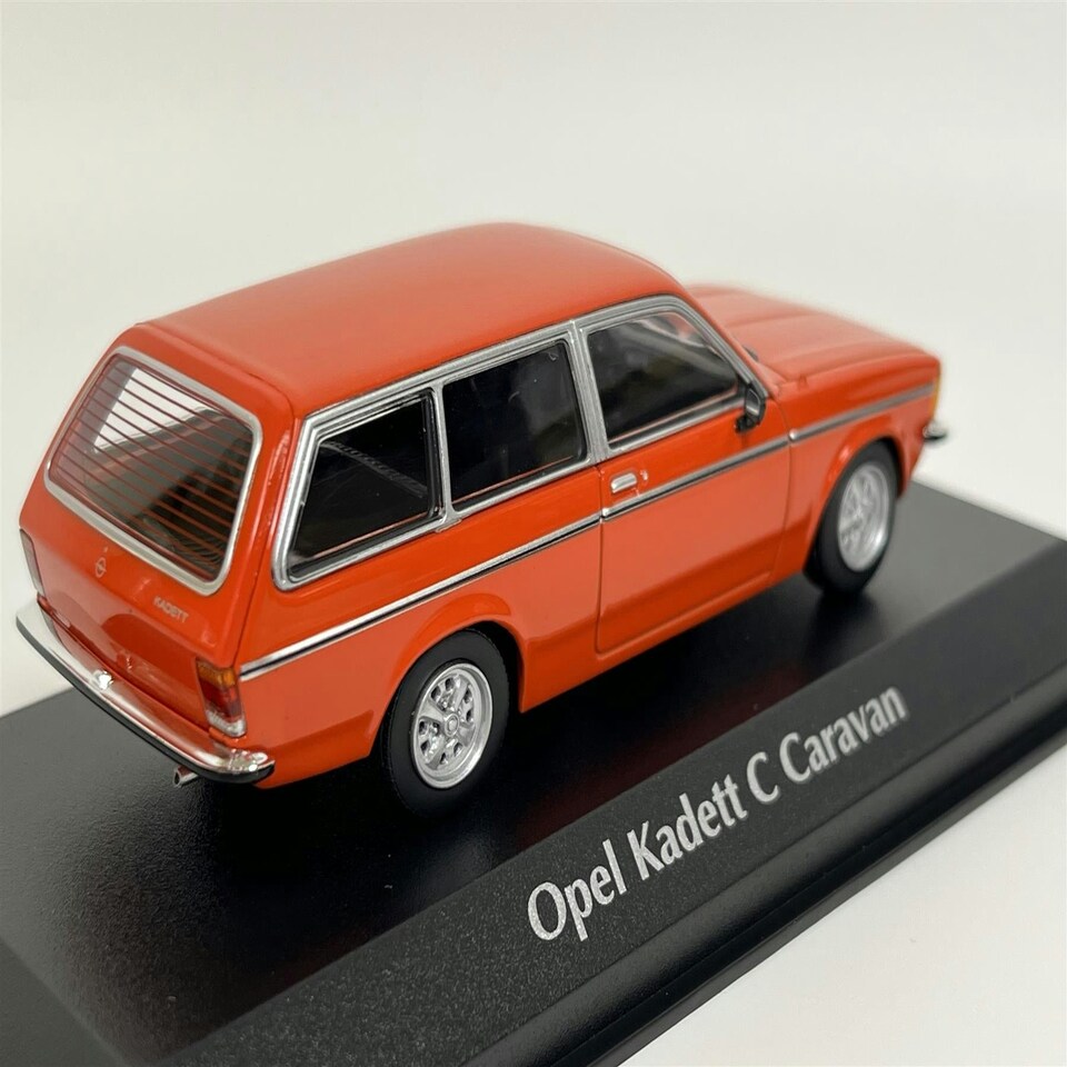 image 1 of Opel Kadett C Caravan 1978 Red 1:43 Scale Maxichamps 940048110