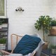 image 5 of ValueLights Silver Twin Spotlight Outdoor Garden IP44 Wired Wall Light