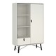 image 1 of Ry China Cabinet 1 Door 1 Glass Door 1 Drawer in Matt White