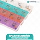 image 6 of 28 Slot Pill Organiser, 4 Times A Day Weekly Tablet Box