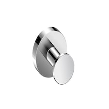 Cosmic Wall Hanger w/ Screws & Durable Stainless Steel for Bathroom, Light Grey