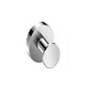 image 1 of Cosmic Wall Hanger w/ Screws & Durable Stainless Steel for Bathroom, Light Grey