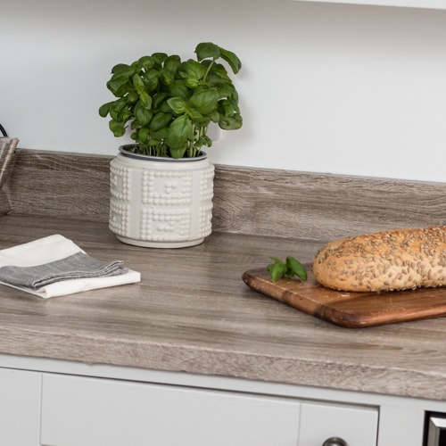 Sticky Back Plastic Sonoma Oak Truffel Wood Effect Kitchen Self-adhesive Vinyl Wrap for Cupboards, Doors and Worktops 90cm x 1m - d-c-fix