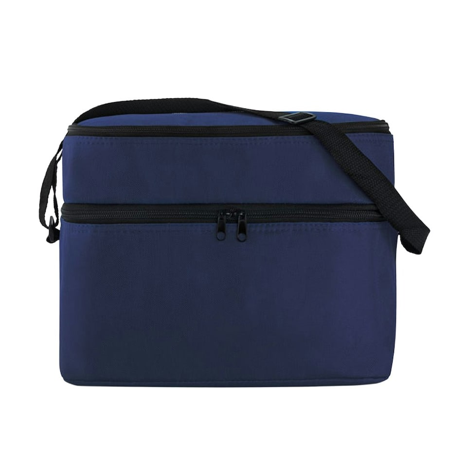 image 1 of MidOcean Casey Cooler Bag - Blue - 25cm x 30cm x 20cm 25cm x 30cm x 20cm