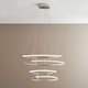 image 5 of Mabel Silver LED Pendant Ceiling Light