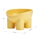 image 3 of Living and Home Pet Feeder Bowl with Non-Slip Base | Yellow