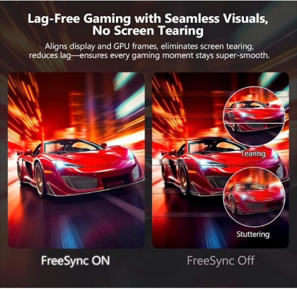 image 1 of Z-Edge 27 Inch QHD Gaming Monitor 260Hz 240Hz 2K 2560x1440 Fast IPS, Black | PC Monitor 1440P, 1ms MPRT, 350cd/m² Brightness, Crosshair, FreeSync, DisplayPort (260Hz), HDMI (144Hz), VESA Mountable