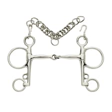 Lorina Jointed Pelham - Silver - 5in
