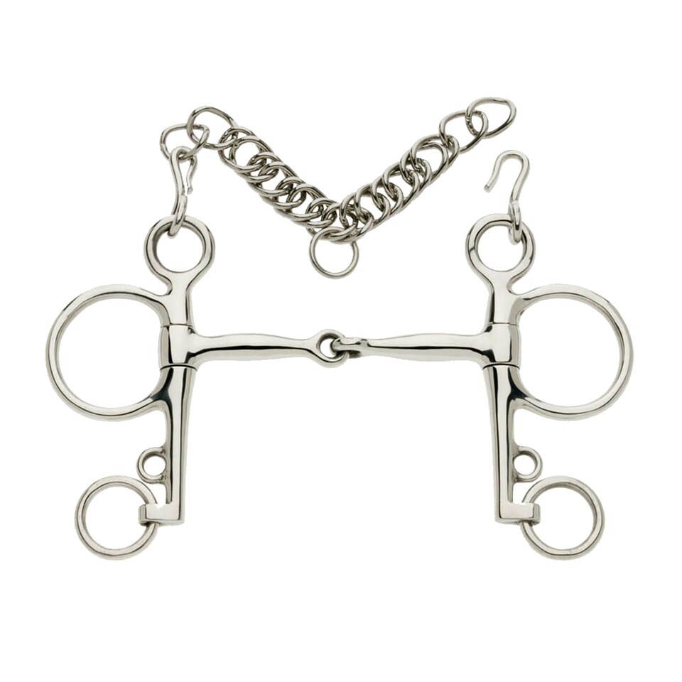 Lorina Jointed Pelham - Silver - 5in