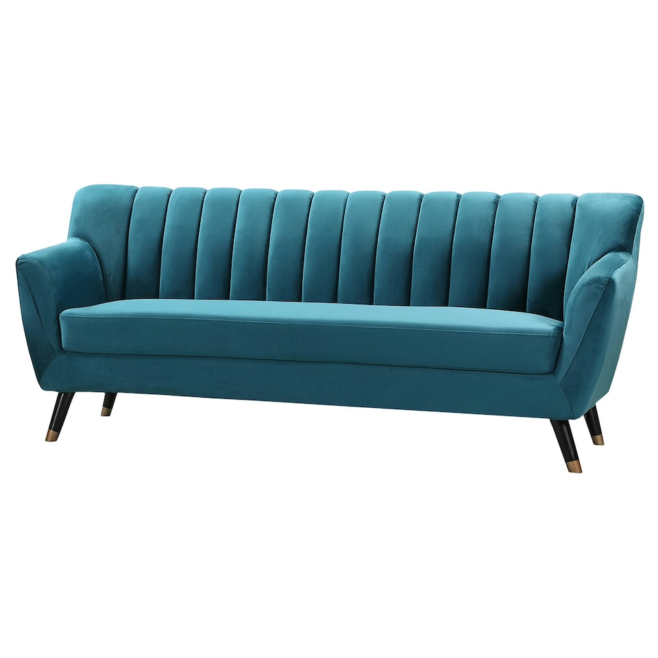 image 1 of Morgan 3 Seat Sofa Teal