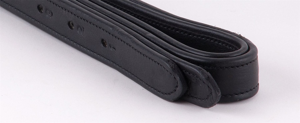 image 1 of Rhinegold Softee Leathers | Black | Colour: Black
Size: 48 Inch