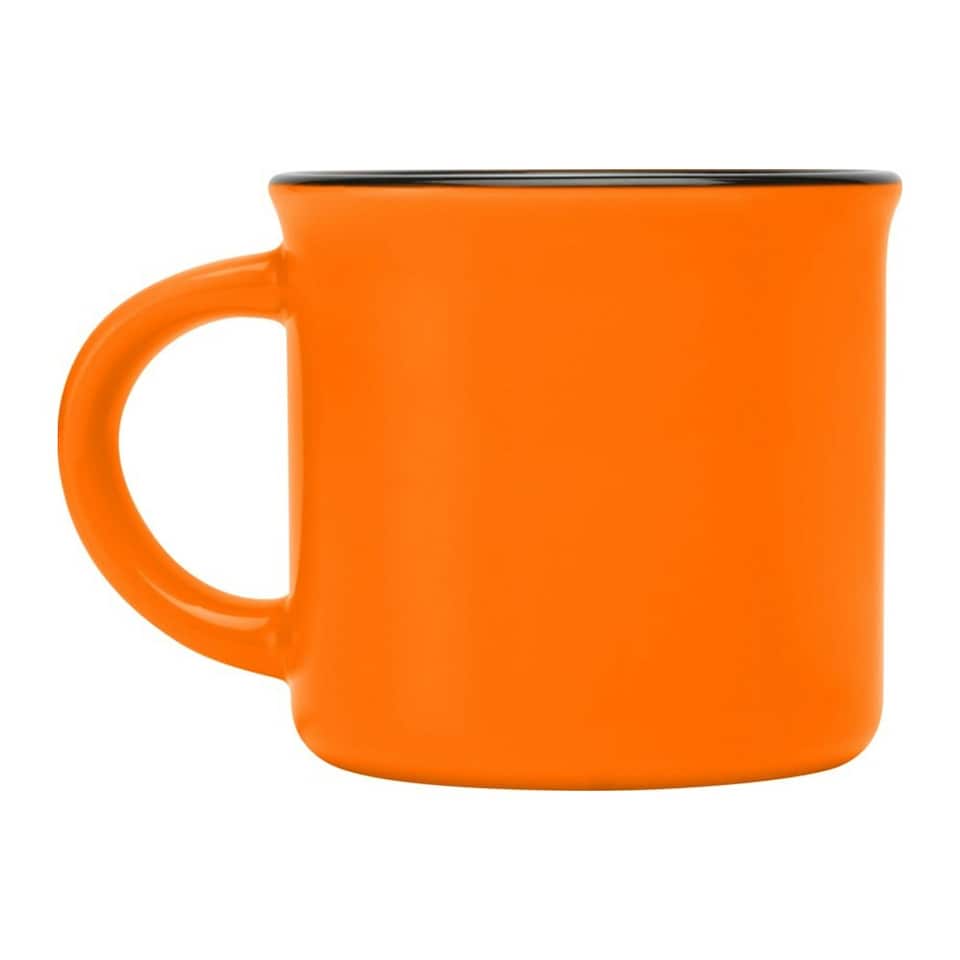 image 1 of Bari Ceramic 240ml Mug - Orange - One Size
