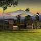 image 2 of Outsunny Garden Parasol Umbrella with LED Lights and Tilt, Table Umbrella