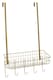 image 2 of Interiors By Premier Smart Design Gold Finish Over The Door Hanger, Versatile Storage Over Door Hooks, Sturdy Hanging Hooks