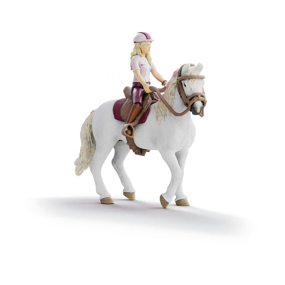 image 1 of SCHLEICH Horse Club Sofia & Blossom Toy Figure Set (42713)