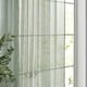 image 4 of Yard Nimbus Sheer Eucalyptus Tie Top Curtain Panel 140 x 250 cm Multi