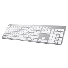 Adesso USB-C Multi OS Scissor Switch Keyboard With Co-Pilot AI Hotkey And USB-C, USB-A, 3.5mm Aux Ports
