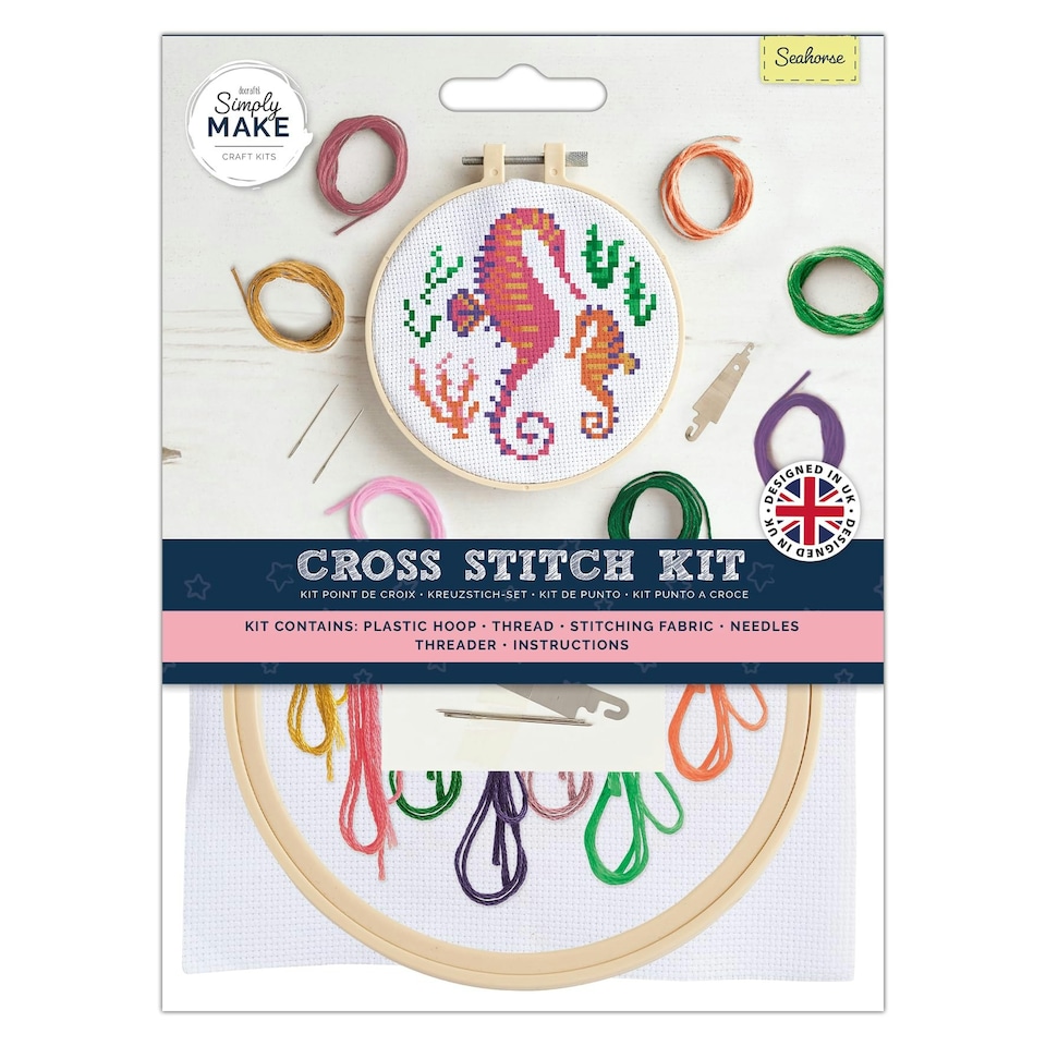 Cross Stitch Kit - Seahorse