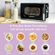 image 6 of Hamilton Beach 1.7L Kettle, 2 Slot Toaster & 20L, 700W Microwave Set - Ella Collection - Black