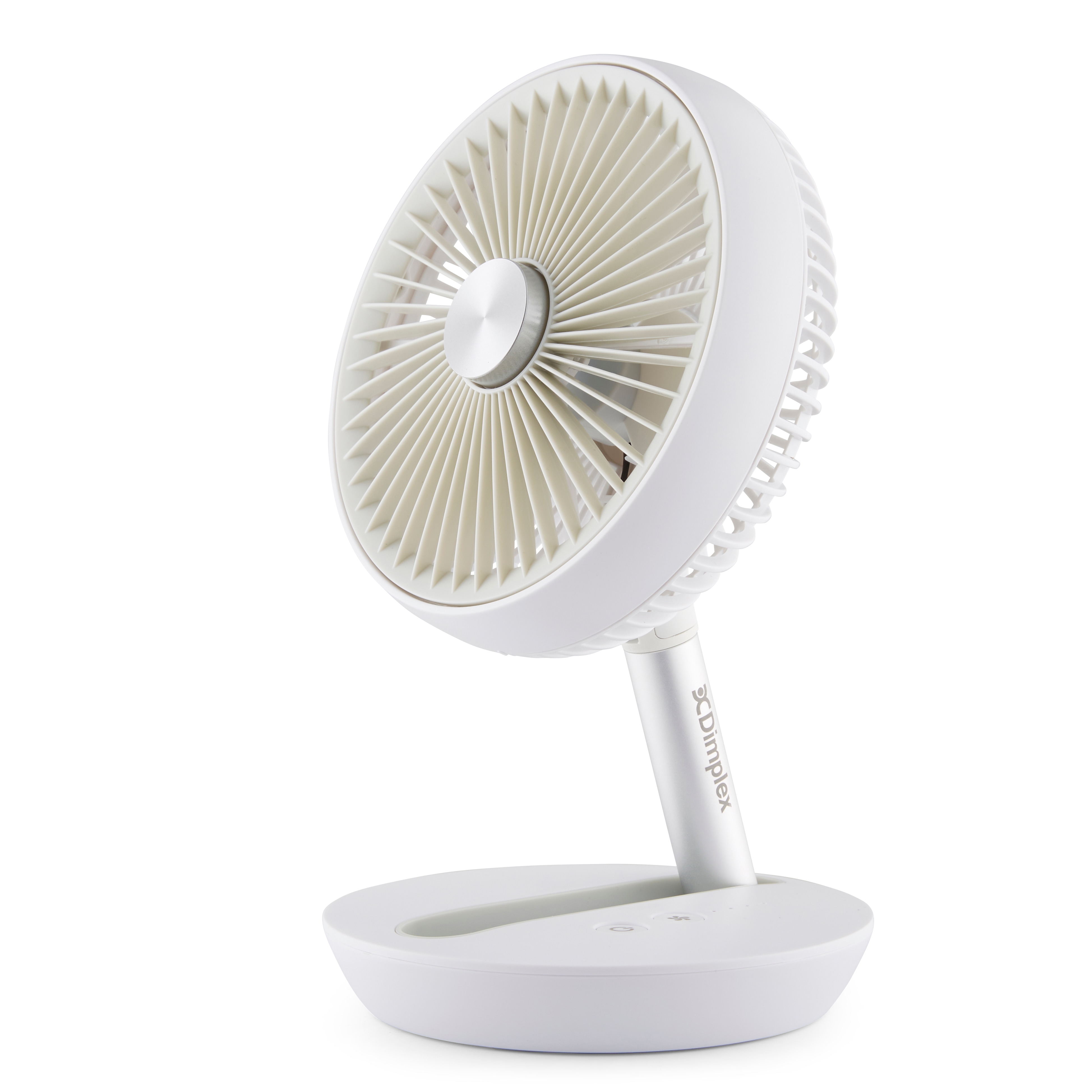 Dimplex Rechargeable Desk Fan, Cordless Portable Quiet Fan, USB-C