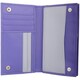 image 2 of Genuine Soft Leather Bi-Fold RFID Protected Multi-Colour Purse Purple | Violet