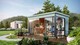 image 5 of Domeo 4 & Domeo 4 Al pack ISO-Log Cabin, Wooden Garden Room, Timber Summerhouse, Home Office - L437.6 x W341.5 x H239.4 cm | Brown