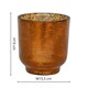 image 6 of Metallic Glass Holder Bronze