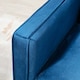 image 6 of HOMCOM Convertible Sofa Futon Velvet-Touch Tufted Couch Sofa Bed Blue
