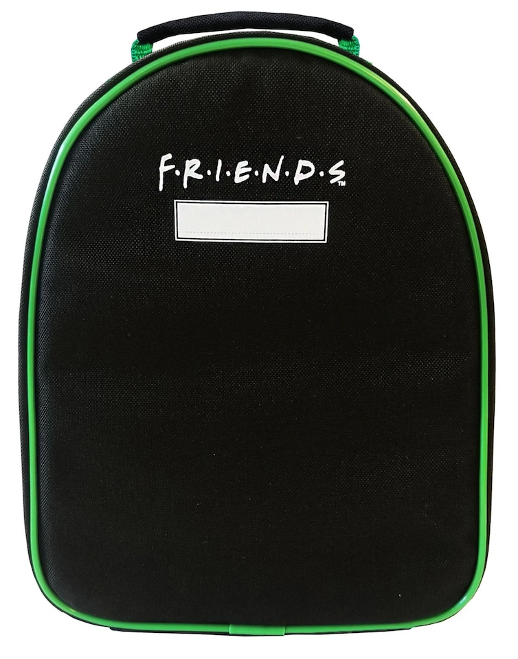image 1 of FRIENDS Lunch Bag & 600ml Sports Water Bottle Set | Central Perk Adventure for Adults & Kids | Boys & Girls Black Food Container | TV Series Nostalgia | Durable Material for Everyday Adventures