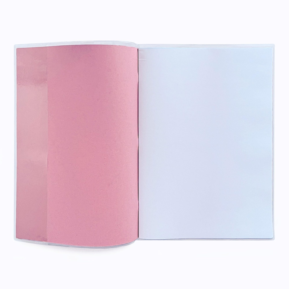 image 1 of Rhino Plastic Protective Sleeves Exercise Book Covers Clear A4+ 50 Pack