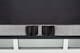 image 3 of FURNISHED Blackout Roller Blinds with Diamante Trim and Bow Cut to Size | Black | Black | (W) 240cm x (L) 210cm