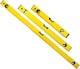 image 2 of Spirit Level, 3pcs High Accuracy Spirit Level Set Lightweight DIY Builder 400, 600, 1000mm, Aluminum Alloy Level Set