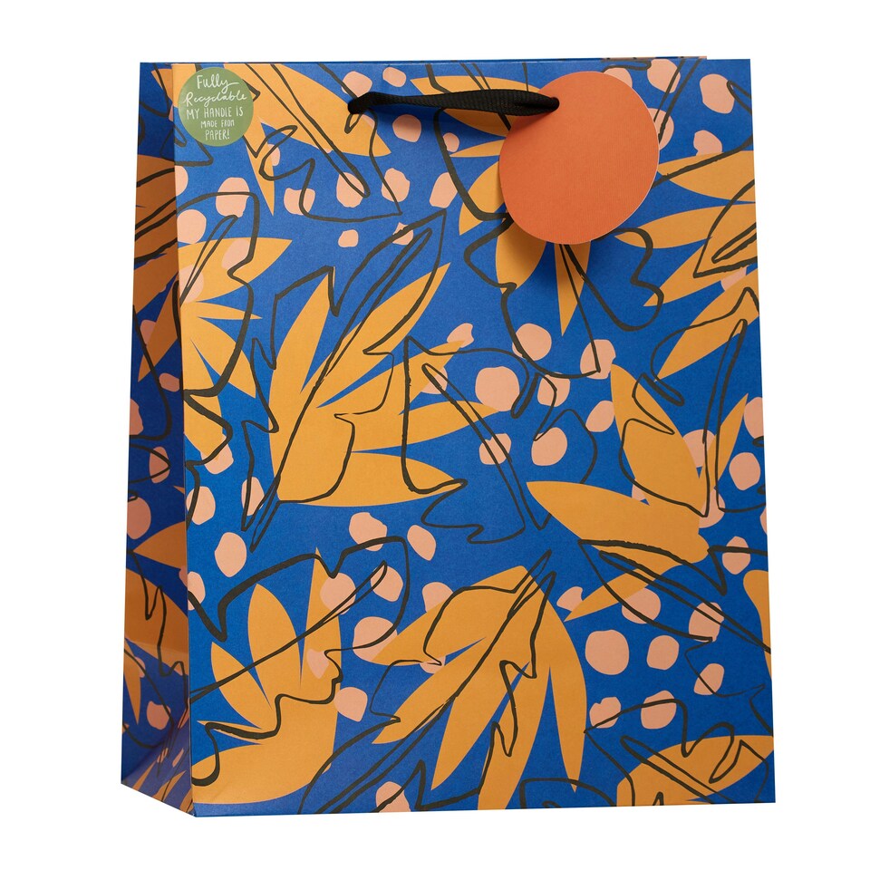 image 1 of Matisse Floral Large Gift Bag - Pack of 3
