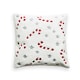 image 2 of BHS Christmas Candy Cane Cushion, White | White | White | One Size | 1