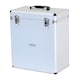 image 2 of 35 x 12" LP Vinyl Record Box Hard DJ Flight Case Aluminium