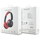 image 3 of Hello Kitty Face Logo Bluetooth Wireless Headphones Black/Red - HKOBHV6ROKFR